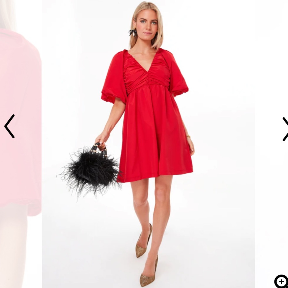 NWT Hyacinth House Red Courtney Mini Dress